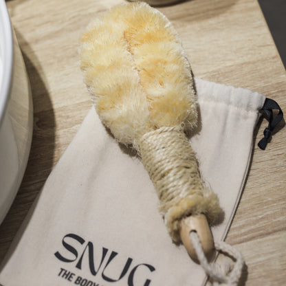 Snug - the body brush │ Perie pentru corp din sisal